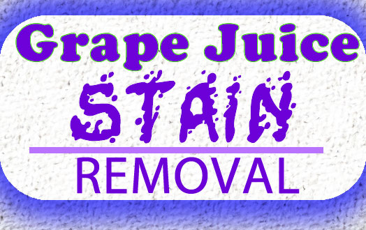 How to Clean Grape Juice Stains From Carpets