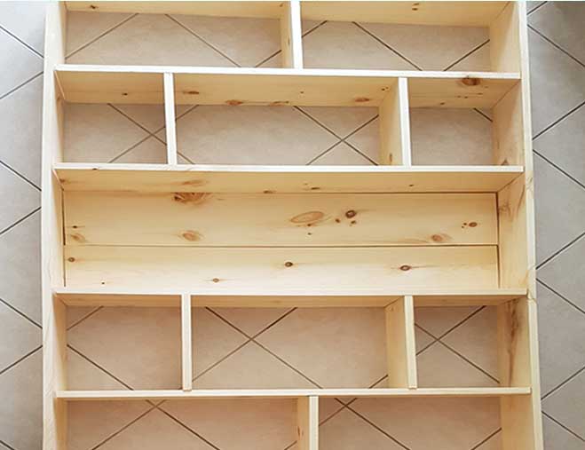 DIY Shelf Building & Shelf Painting - Easy Custom Made Furniture Guide