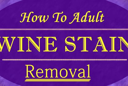 How to Remove Wine Stain Using Simple Ingredients